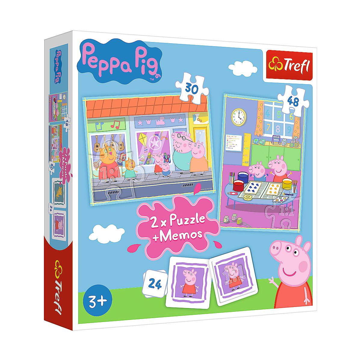 Puzzle Trefl Peppa 2w1 el. (90600)