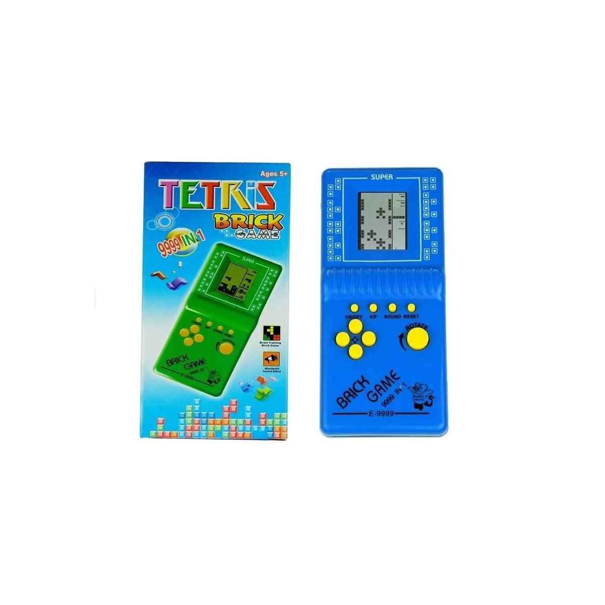 Gra elektroniczna Lean Tetris niebieska (3708)