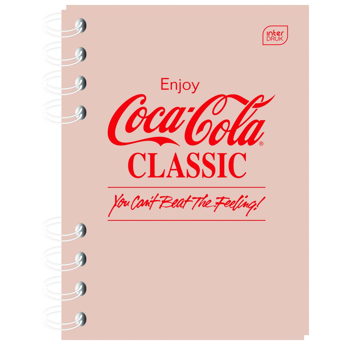 Notes (notatnik) COCA COLA HYBRID 80k. krata [mm:] 90x140 Interdruk