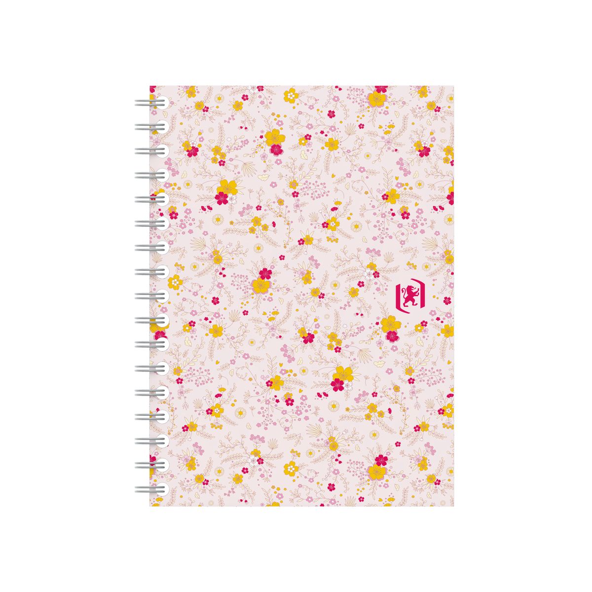 Kołozeszyt (kołonotatnik) Floral A6 50k. 90g krata Oxford (400094826)