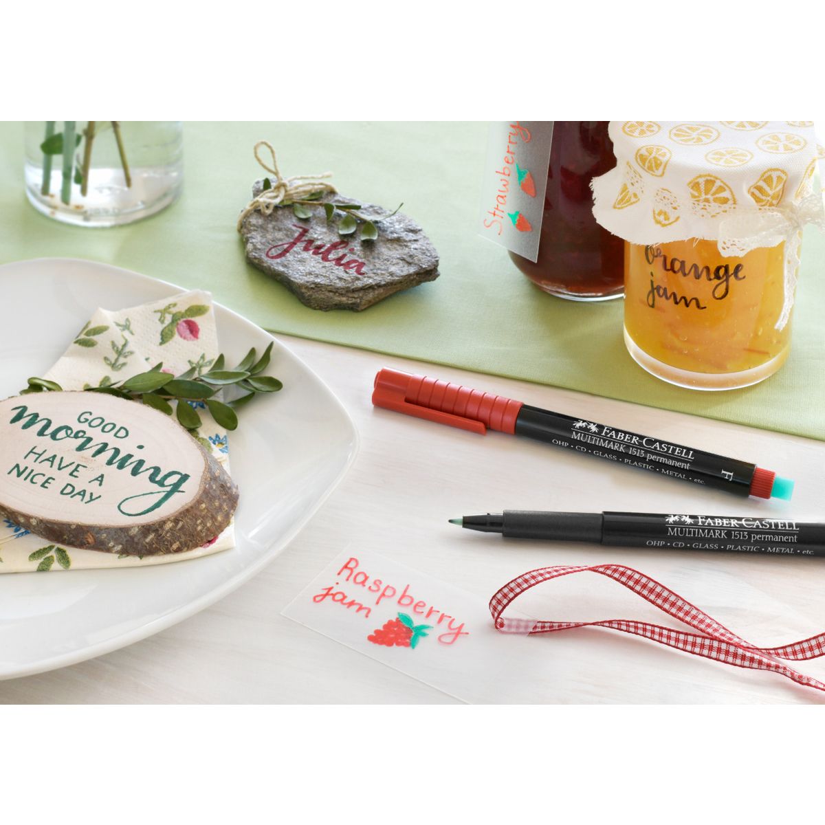 Foliopis Multimark zielony 0,6mm Faber Castell (FC151363)