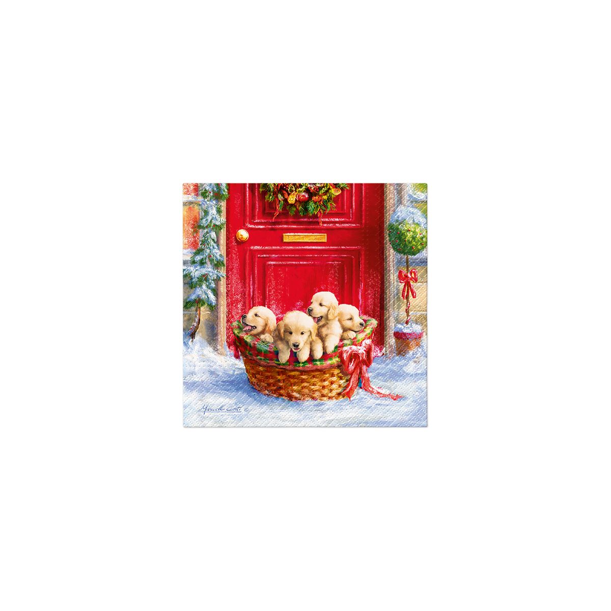 Serwetki Lunch mix bibuła [mm:] 330x330 Paw (SDL236100)