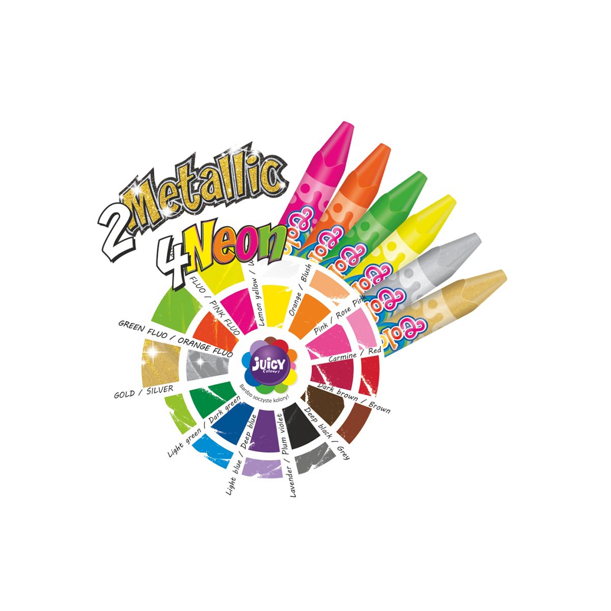 Pastele olejne colorino 24 kol. Patio (36085)