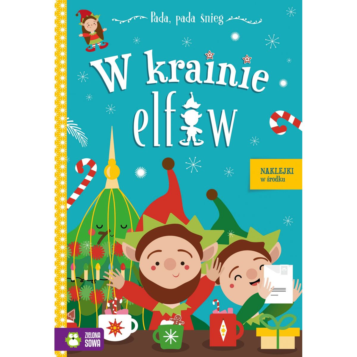 Książeczka edukacyjna W krainie elfów Zielona Sowa
