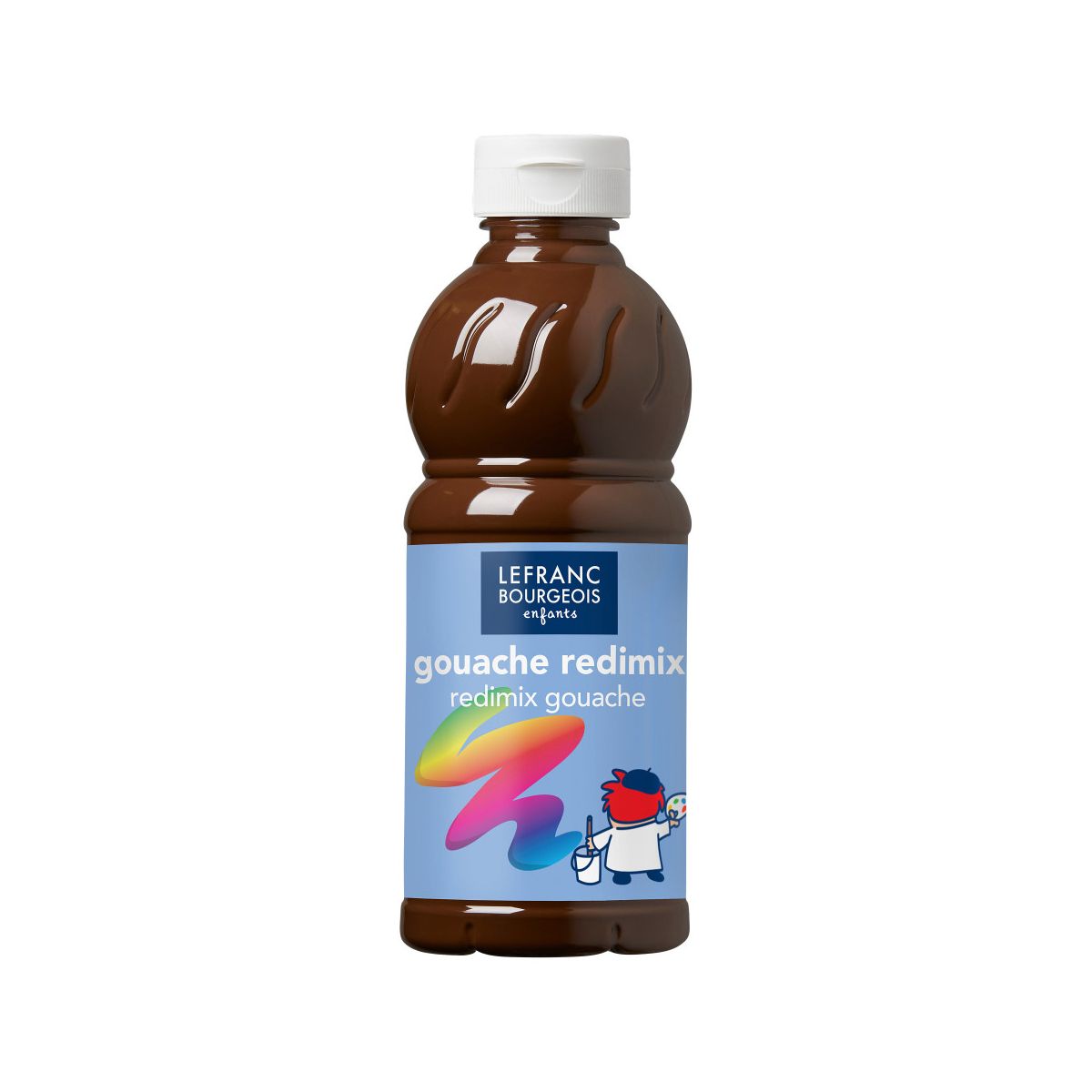 Farba tempera Lefranc&Bourgeois REDIMIX kolor: brązowy 500ml 1 kolor. (188016)