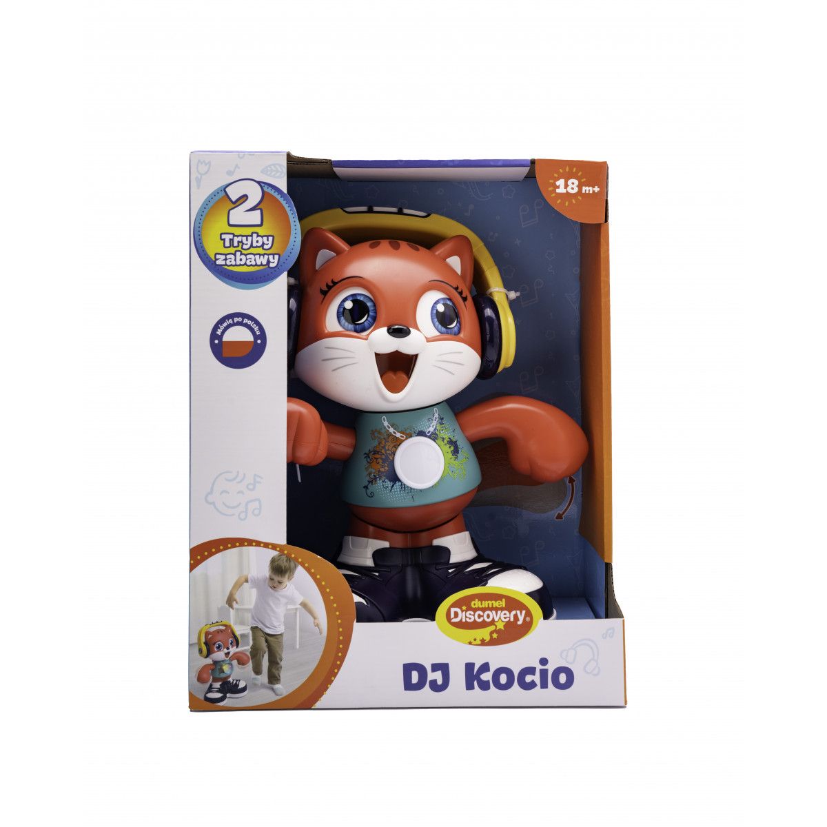 Zabawka dźwiękowa Discovery Dj Kocio (DD10004)