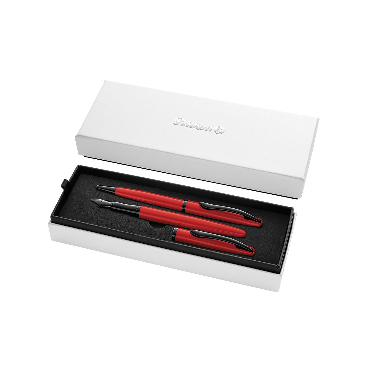 Zestaw piśmienniczy Jazz Noble Elegance Red pióro+długopis Pelikan (400198410)