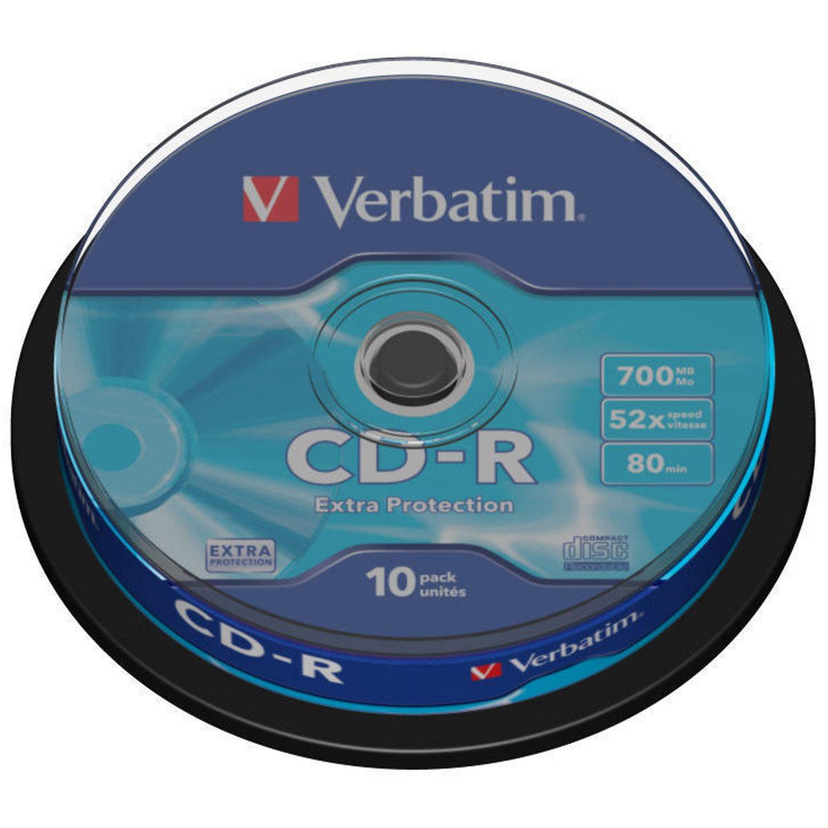 Płyta cd CD-R cake 10 700MB x52 Verbatim