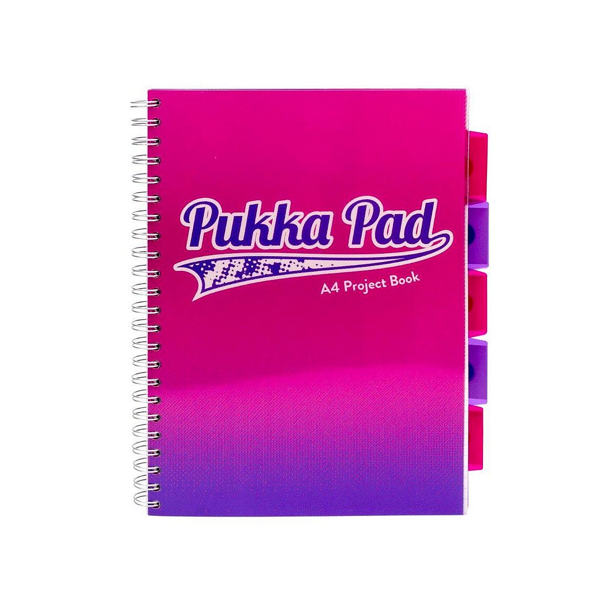 Kołozeszyt (kołonotatnik) FLEX PAD A4 200k. 80g krata Pukka (8408-FUS)