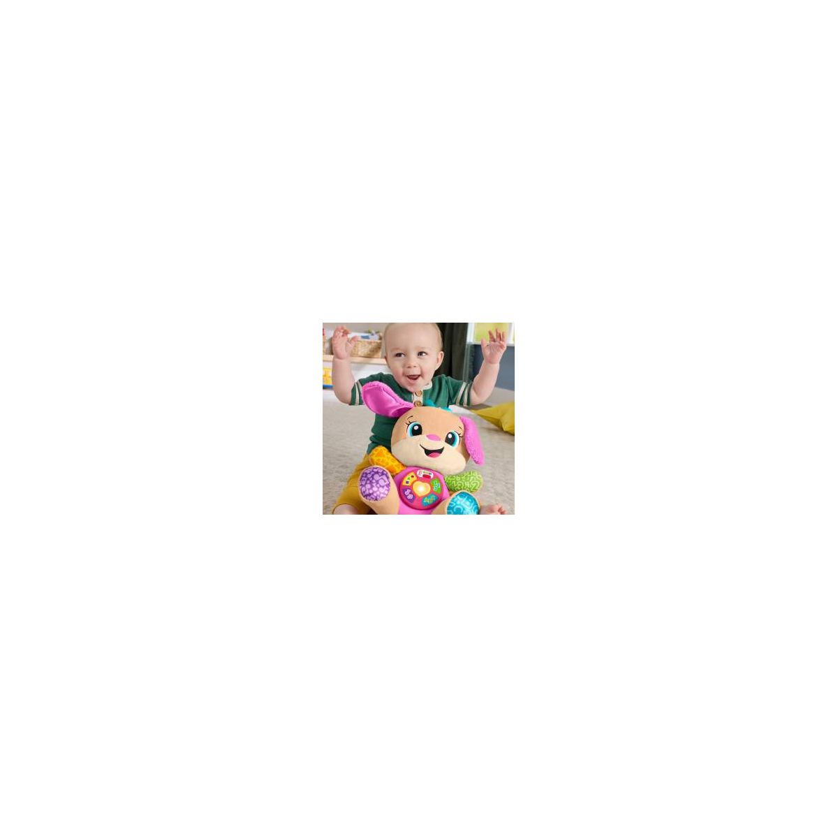 Pluszak interaktywny siostrzyczka szczeniaczka Fisher Price (JFD36)