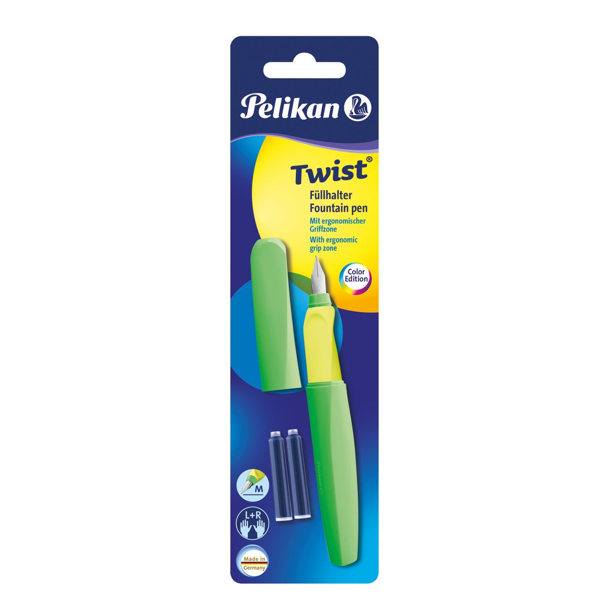 Pióro wieczne Twist 807302 P457 (M) +2N Pelikan (300008771)