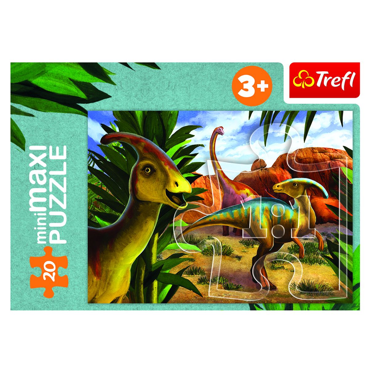 Puzzle Trefl Świat Dinozaurów 54 el. (56036)