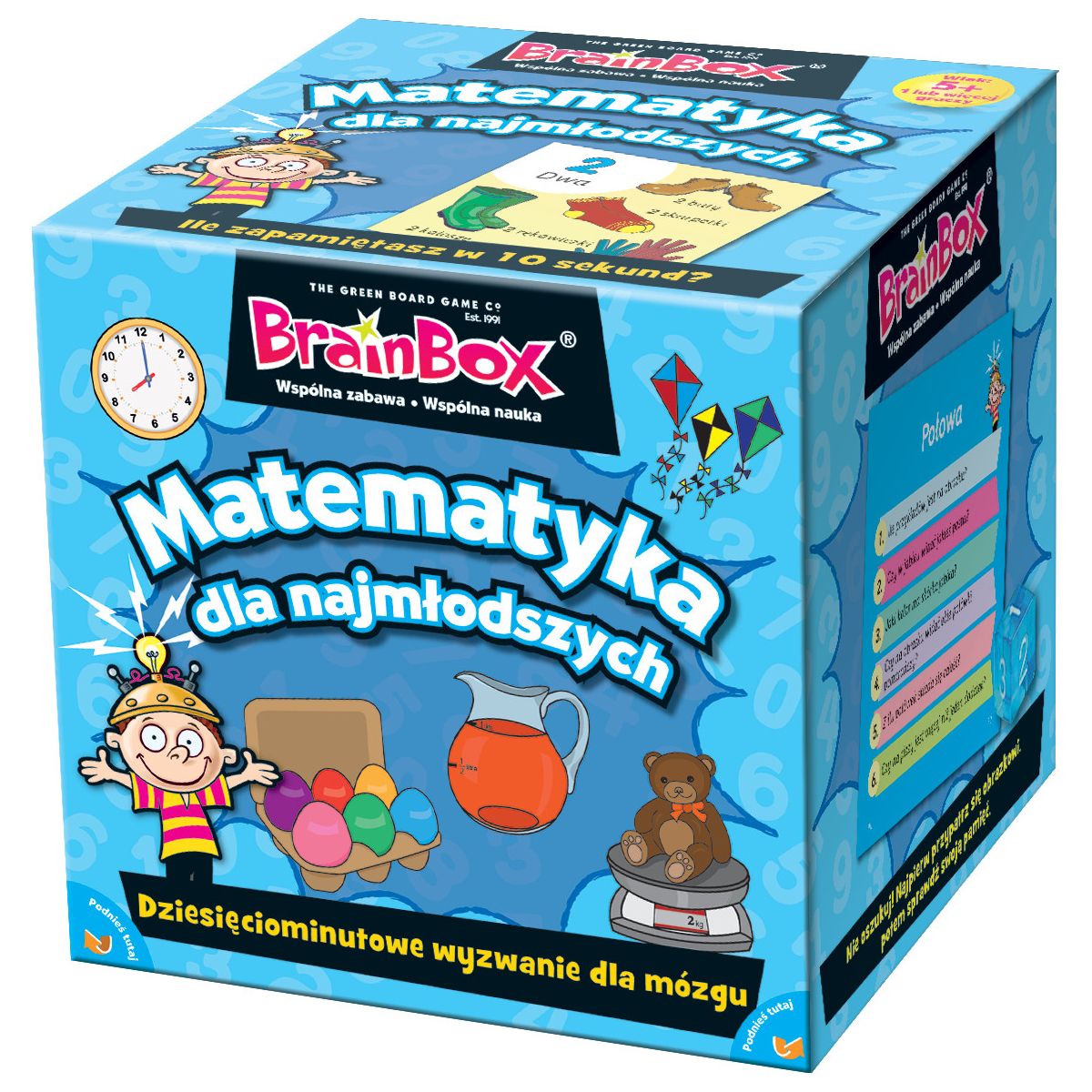 Gra edukacyjna Rebel BrainBox - matematyka dla najmłodzych (5902650615090)