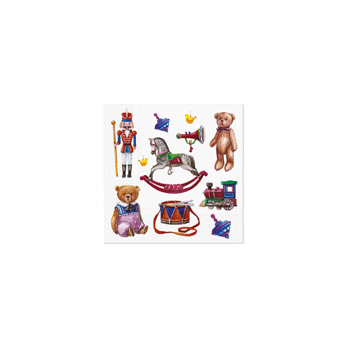 Serwetki Lunch mix bibuła [mm:] 330x330 Paw (SDL235100)