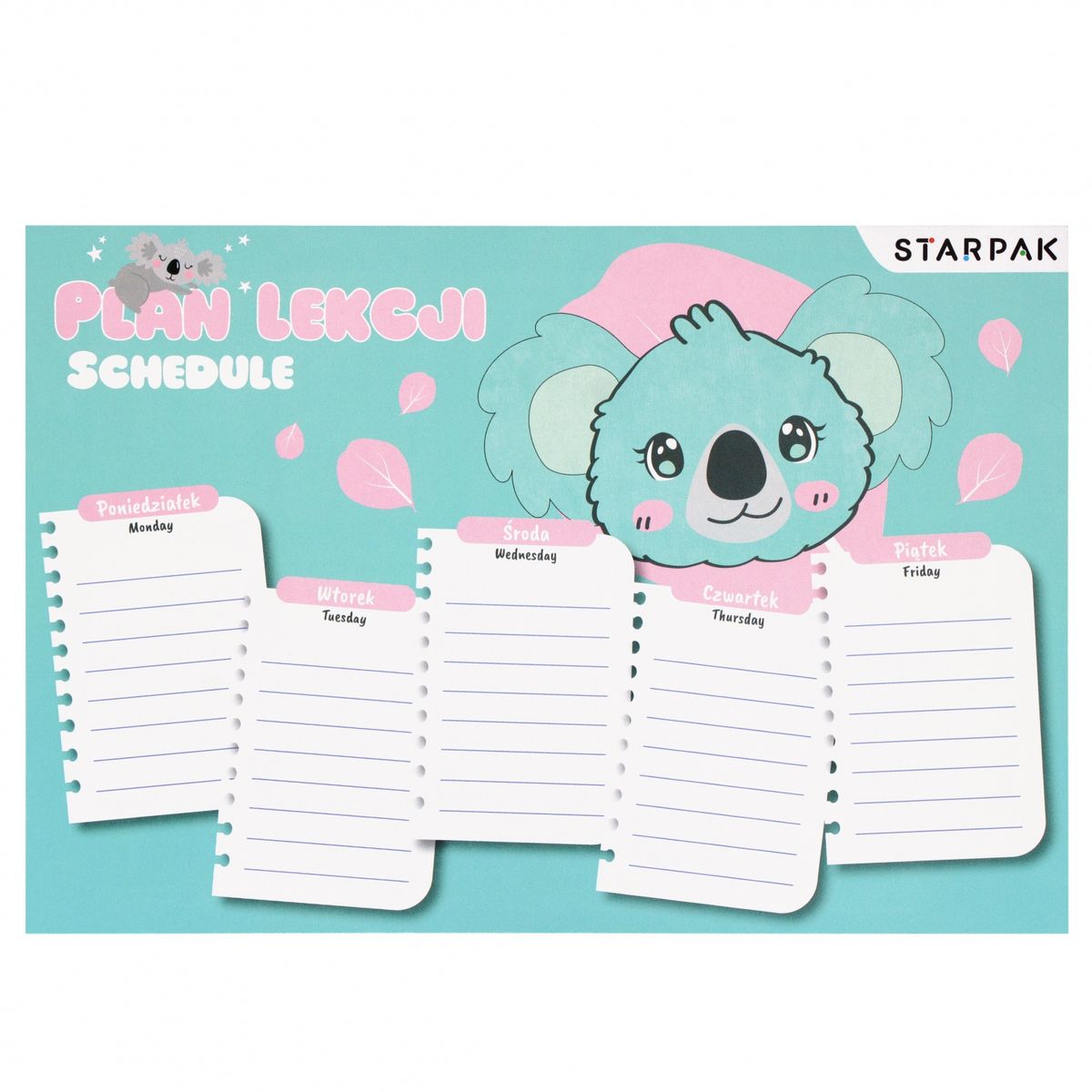 Plan lekcji Starpak Koala (560061)