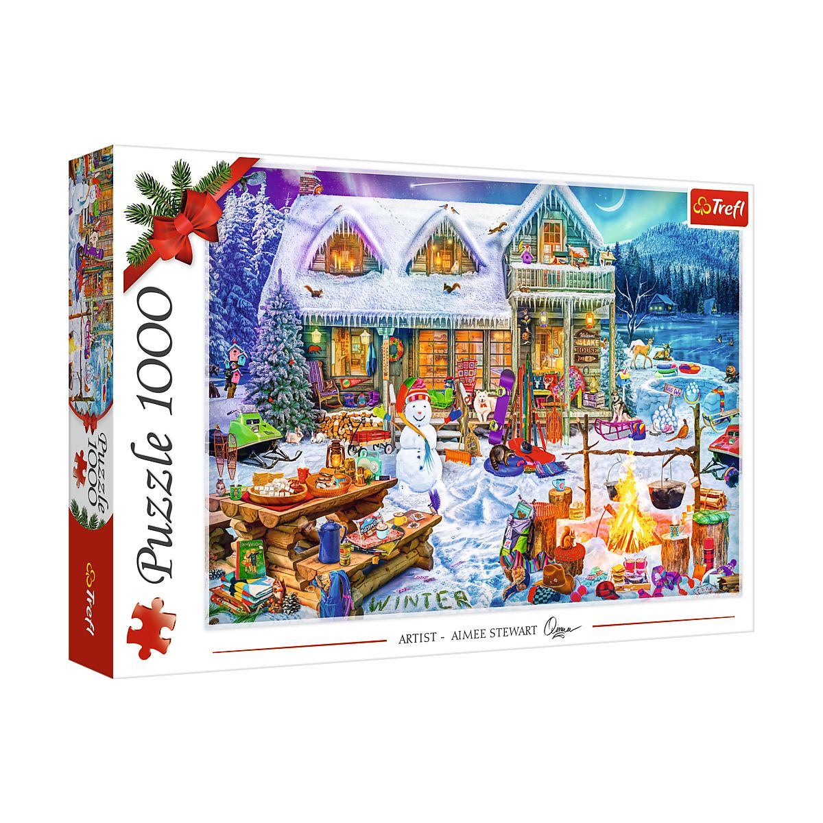 Puzzle Xmass Zimowy czas 1000 el. Trefl (10948)