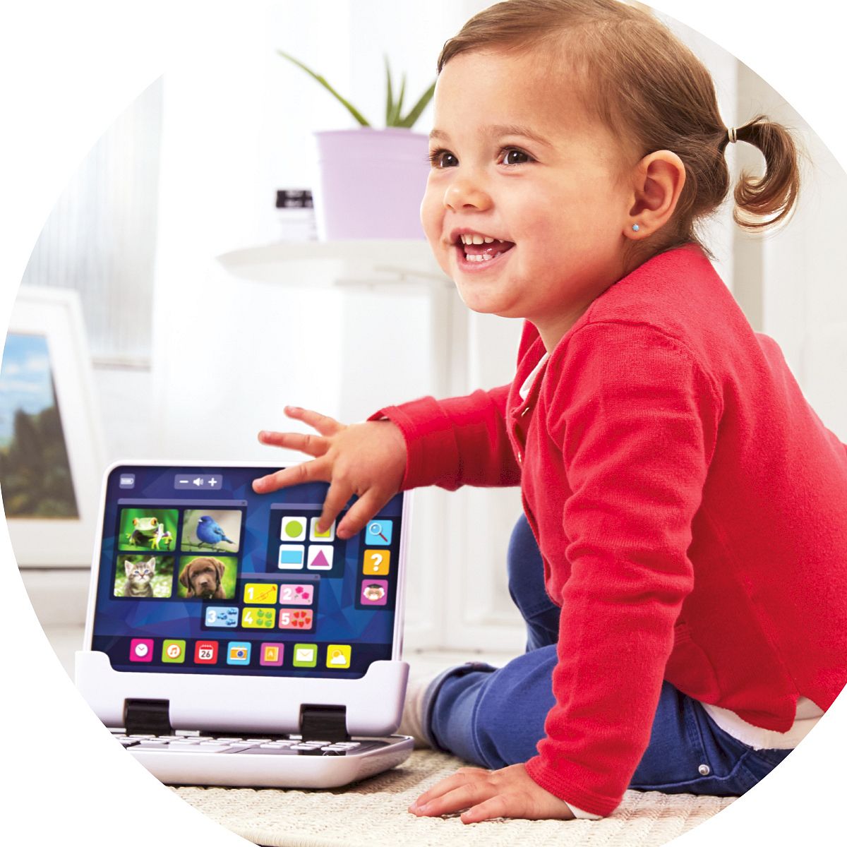 Zabawka edukacyjna Smily Play laptop i tablet 2w1 (SP83680)