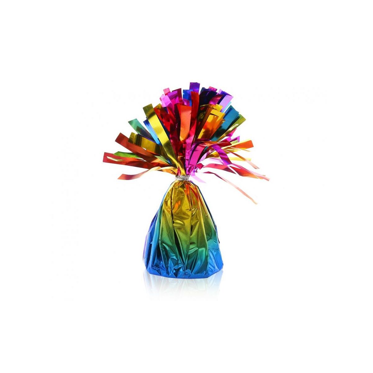 Ciężarek do balonów foliowy tęczowy, 145g Godan (WHT4/TC)
