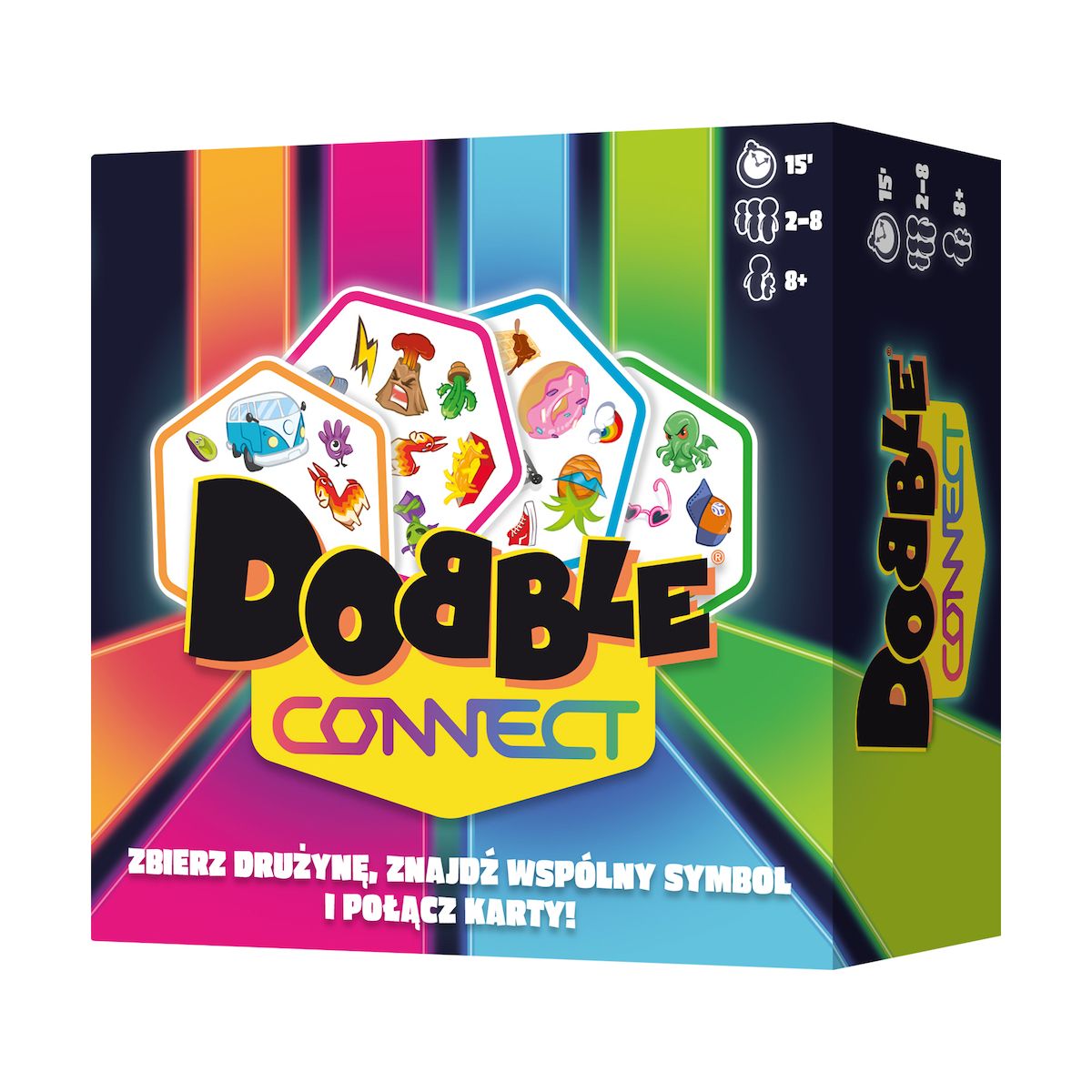 Gra logiczna Rebel Dobble Connect (DOB4C07PL)