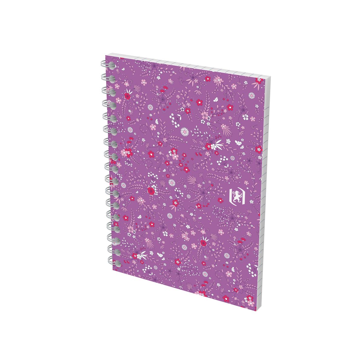 Kołozeszyt (kołonotatnik) Floral A6 50k. 90g krata Oxford (400094826)