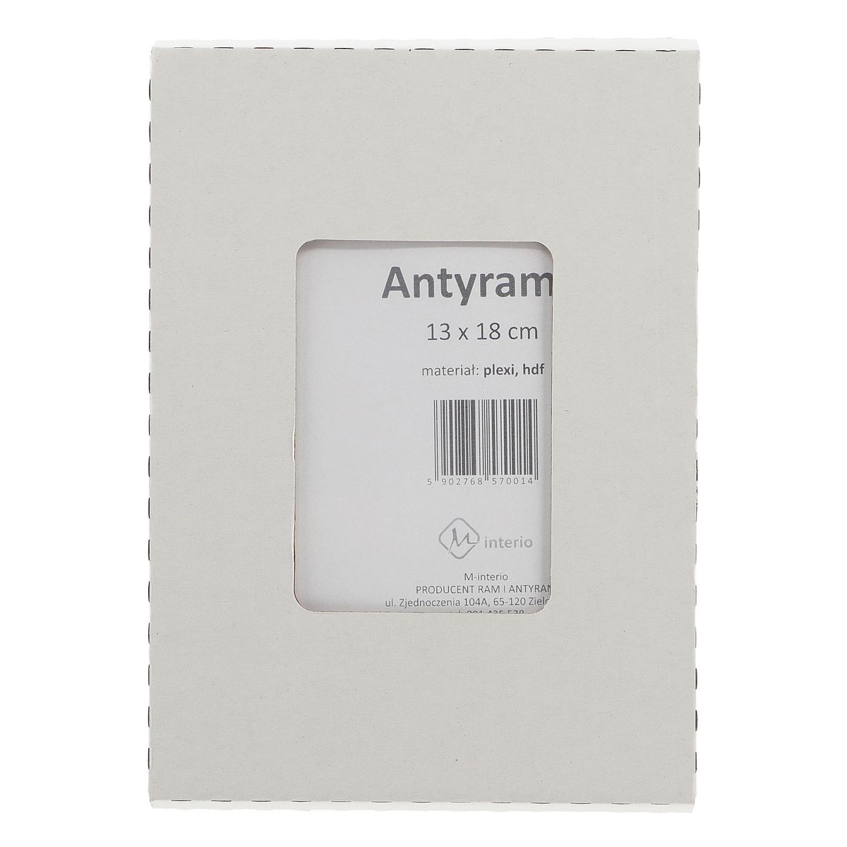 Antyrama M-interio plexi plexi [mm:] 130x180