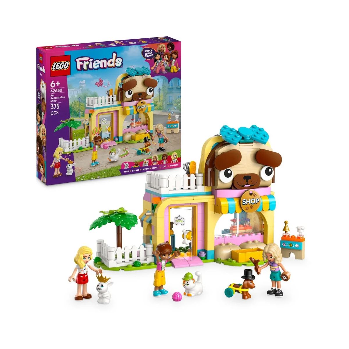 Klocki konstrukcyjne Lego Friends Sklep z akcesoriami dla zwierząt (42650)