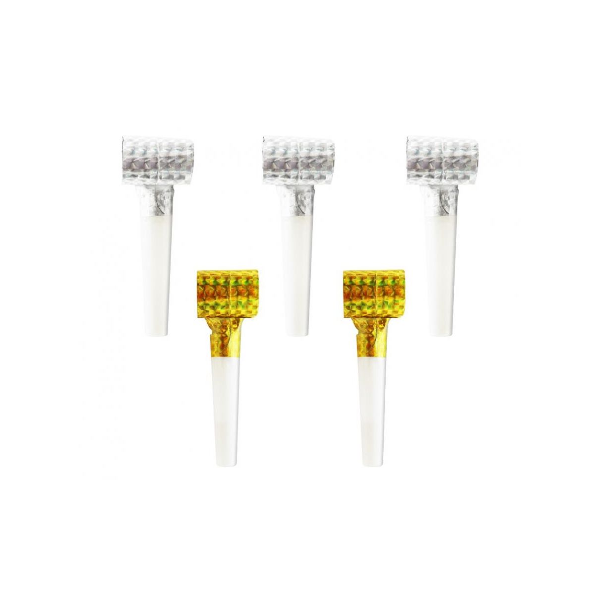 Gwizdek zwijany 5 trąbek holograficznych Godan (PZ-THZS)