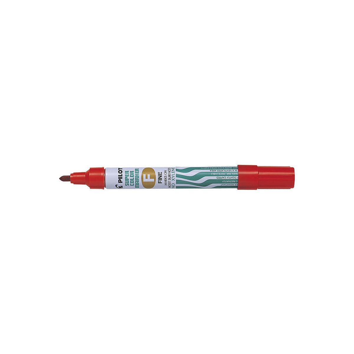 Marker permanentny wkład czerwony 1,0mm okrągła końcówka Pilot (SCA-F-R)
