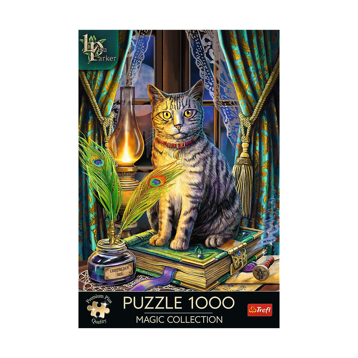 Puzzle Magic Collection Premium Plus Księga Cieni 1000 el. Trefl (10899)