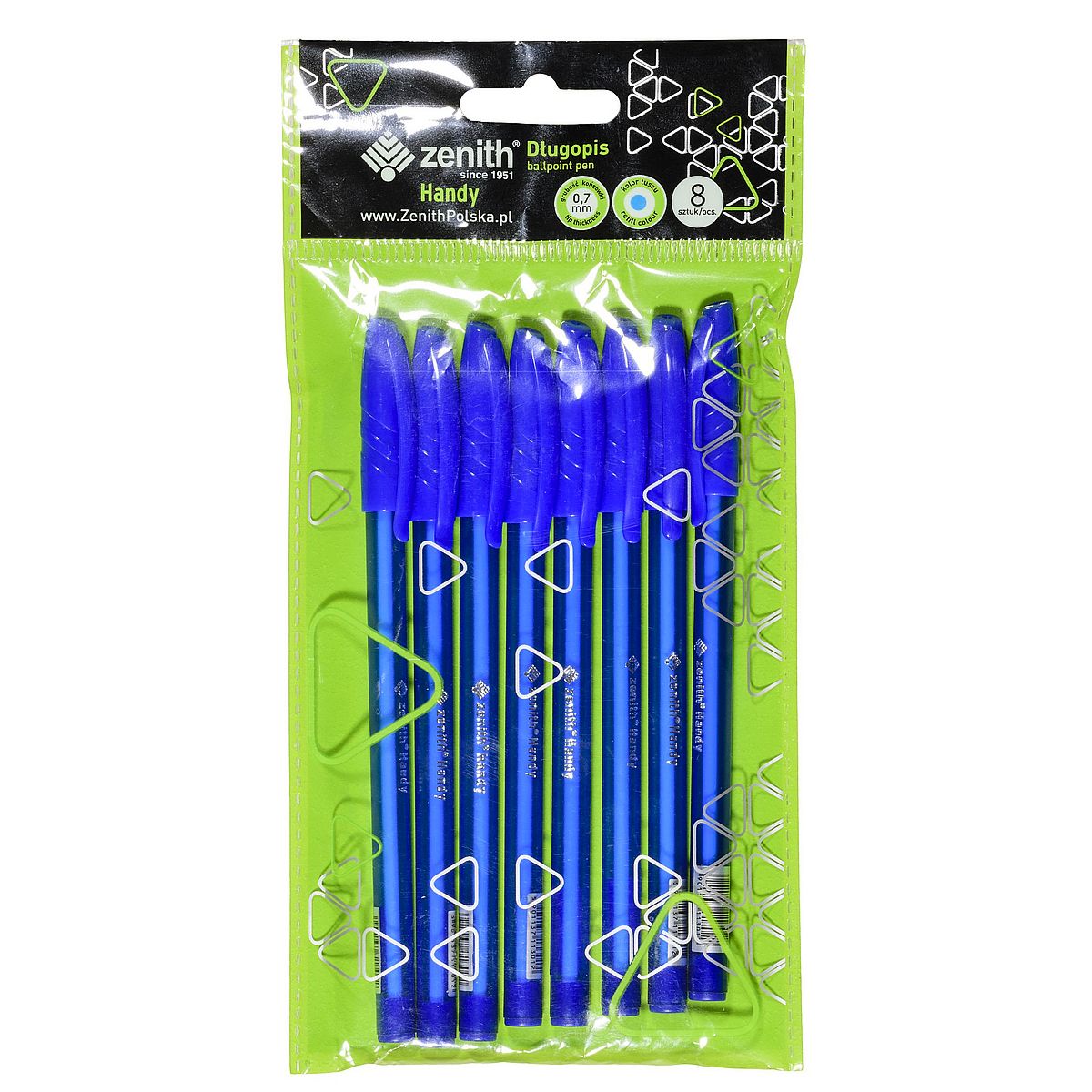 Długopis Handy wkład niebieski 0,7mm Zenith