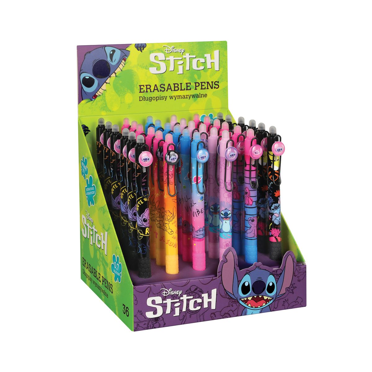 Długopis Stitch niebieski 0,7mm Patio (91323PTR)