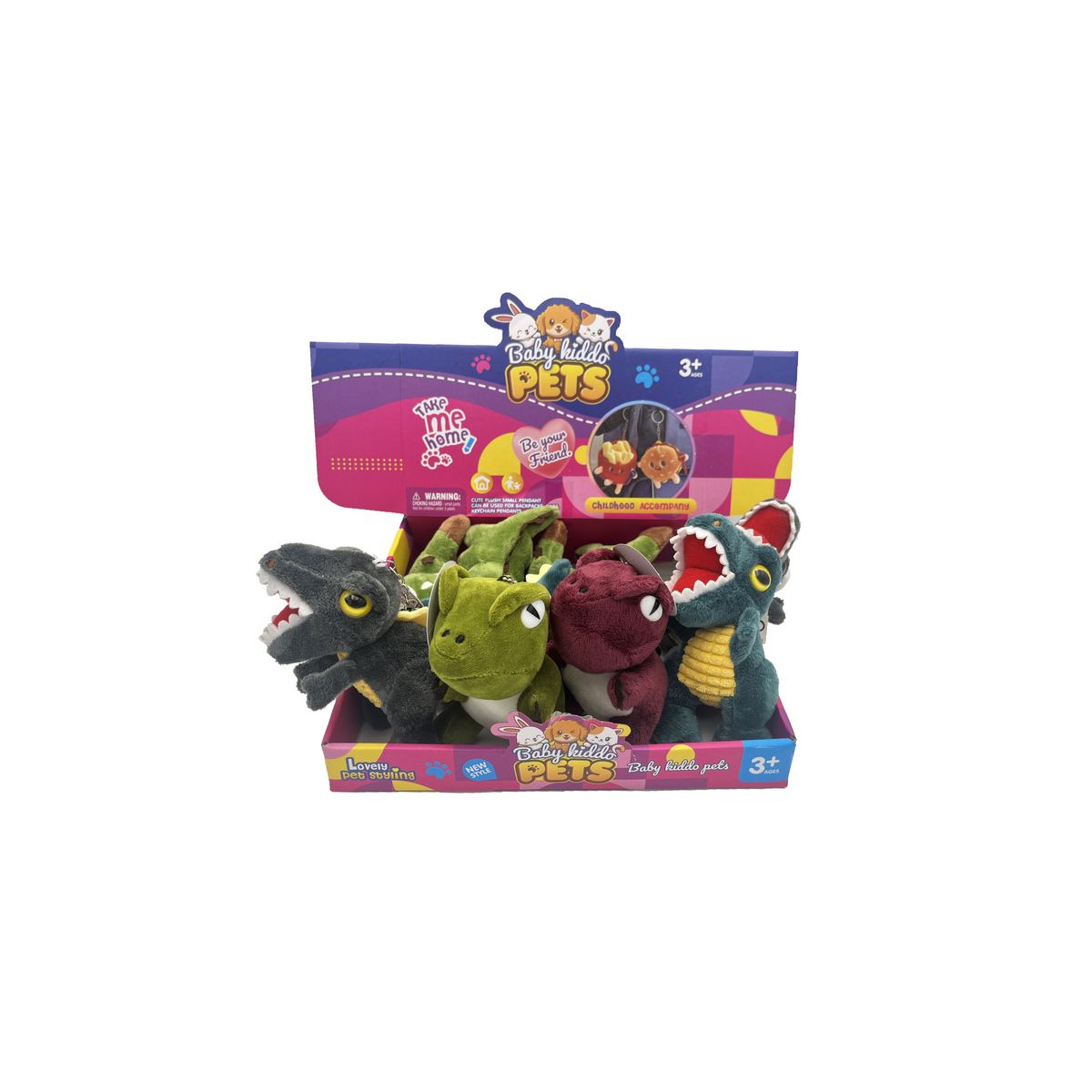 Brelok Cabo Toys pluszowy dino (K577)