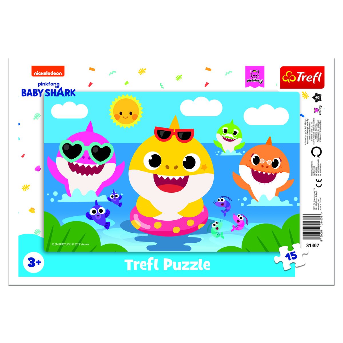 Puzzle Trefl 15 el. (31407)