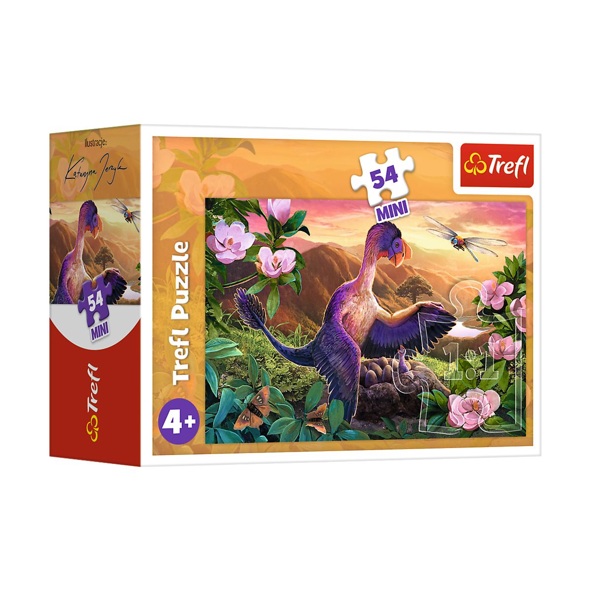 Puzzle Trefl Niesamowite Dinozaury 54 el. (54194)