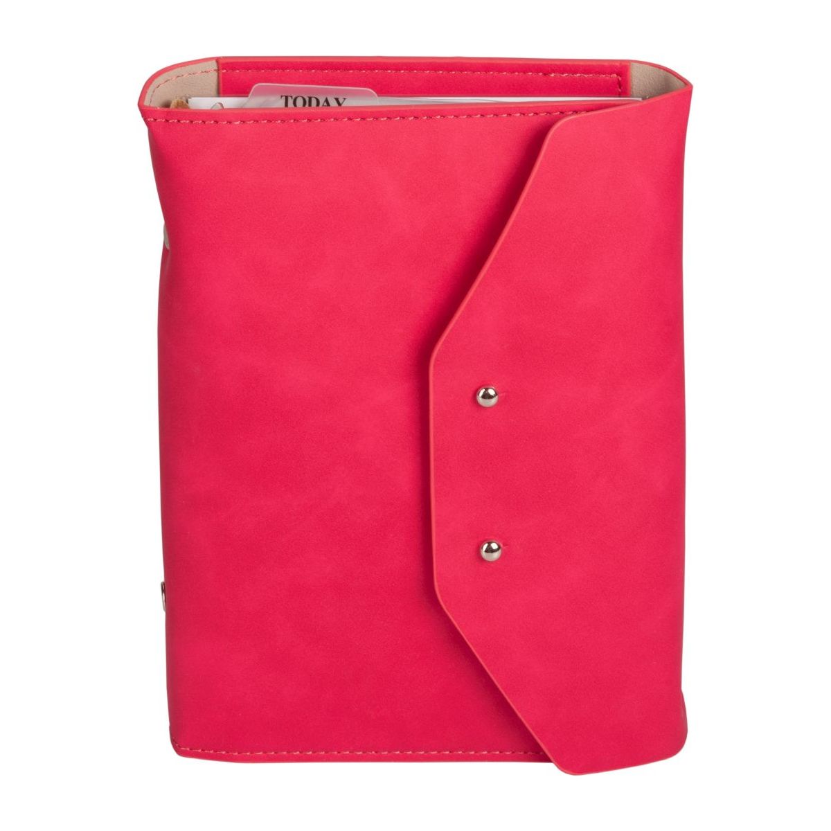 Organizer NABUK MEMOFIX malinowy [mm:] 145x100 Antra (B6)