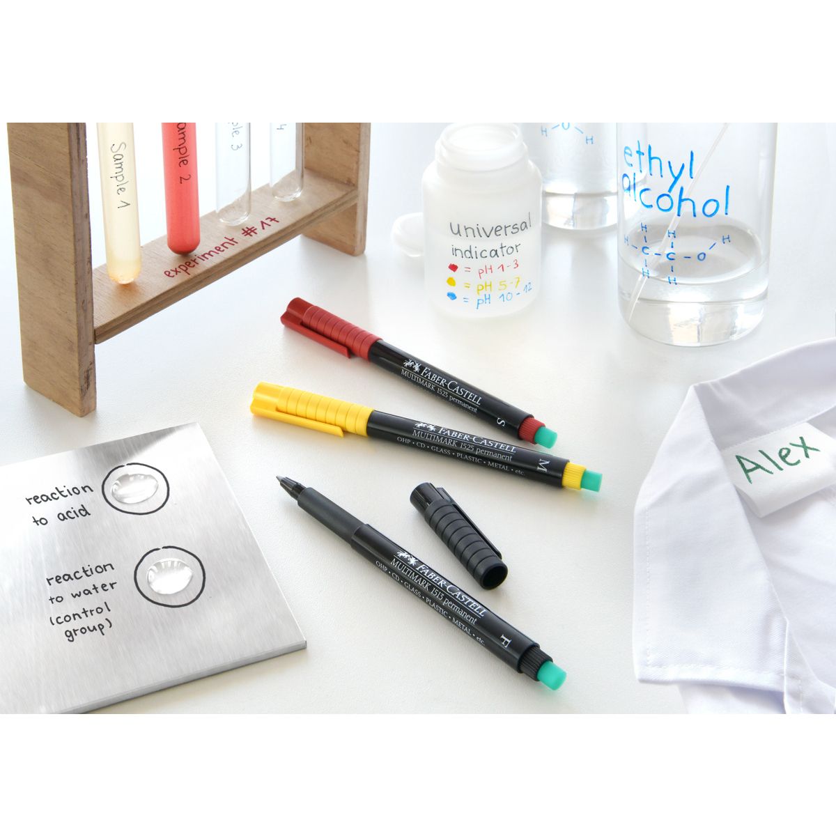 Foliopis Multimark zielony 0,6mm Faber Castell (FC151363)