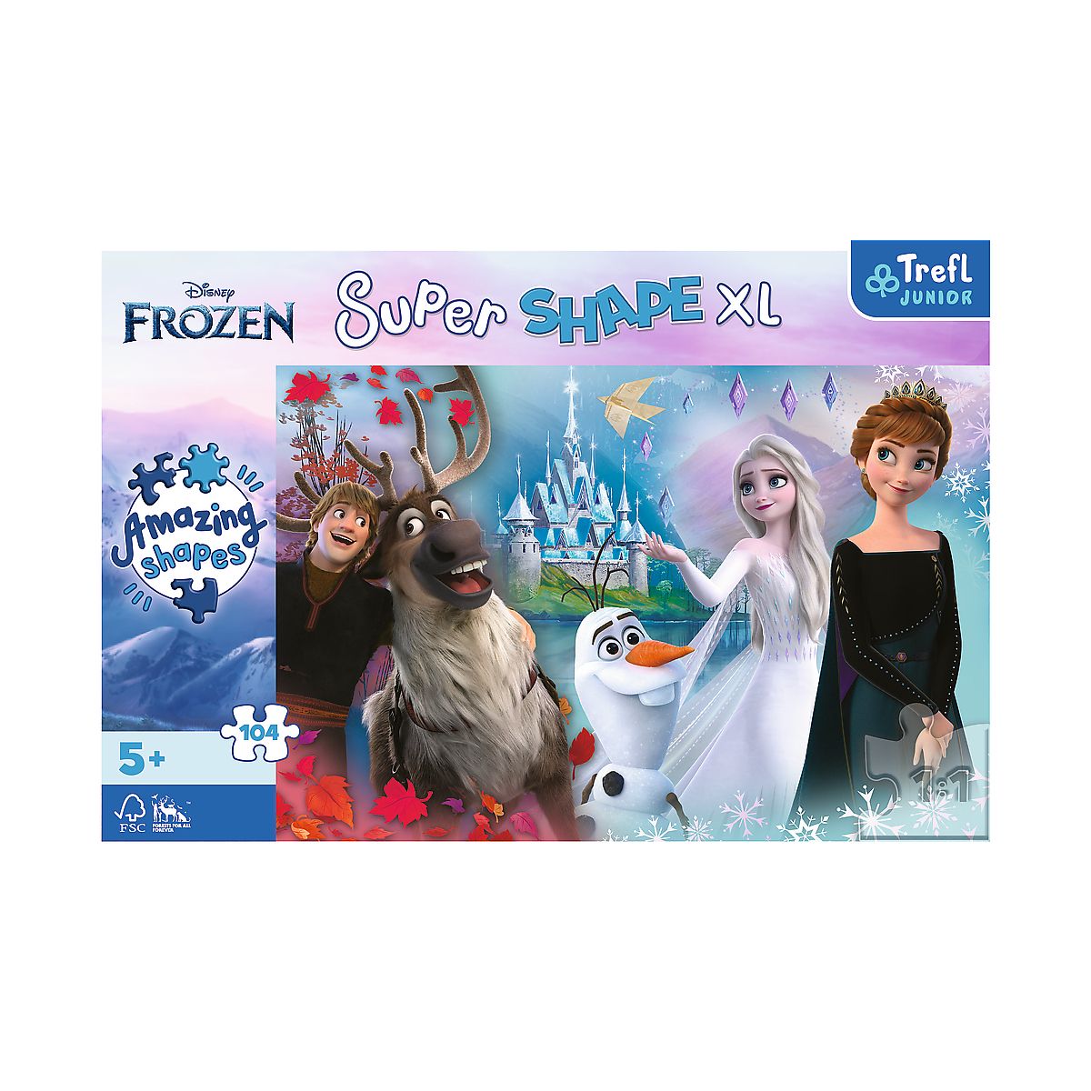 Puzzle Trefl Frozen 104 el. (50017)