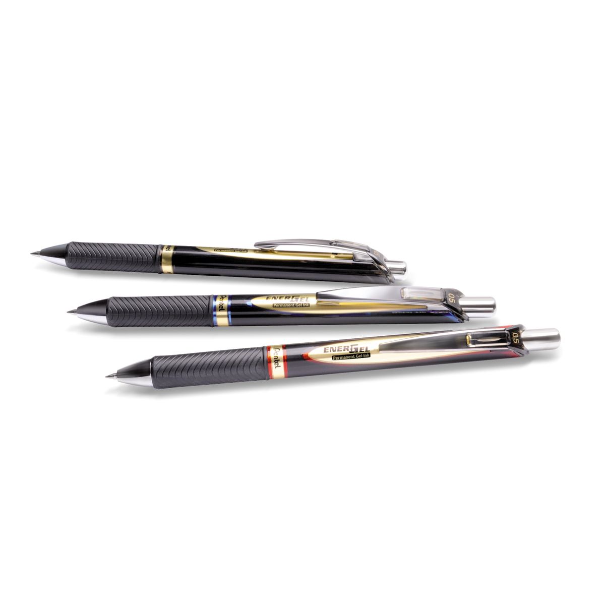 Cienkopis ENERGEL czarny 0,5mm 1kol. Pentel (blp75)