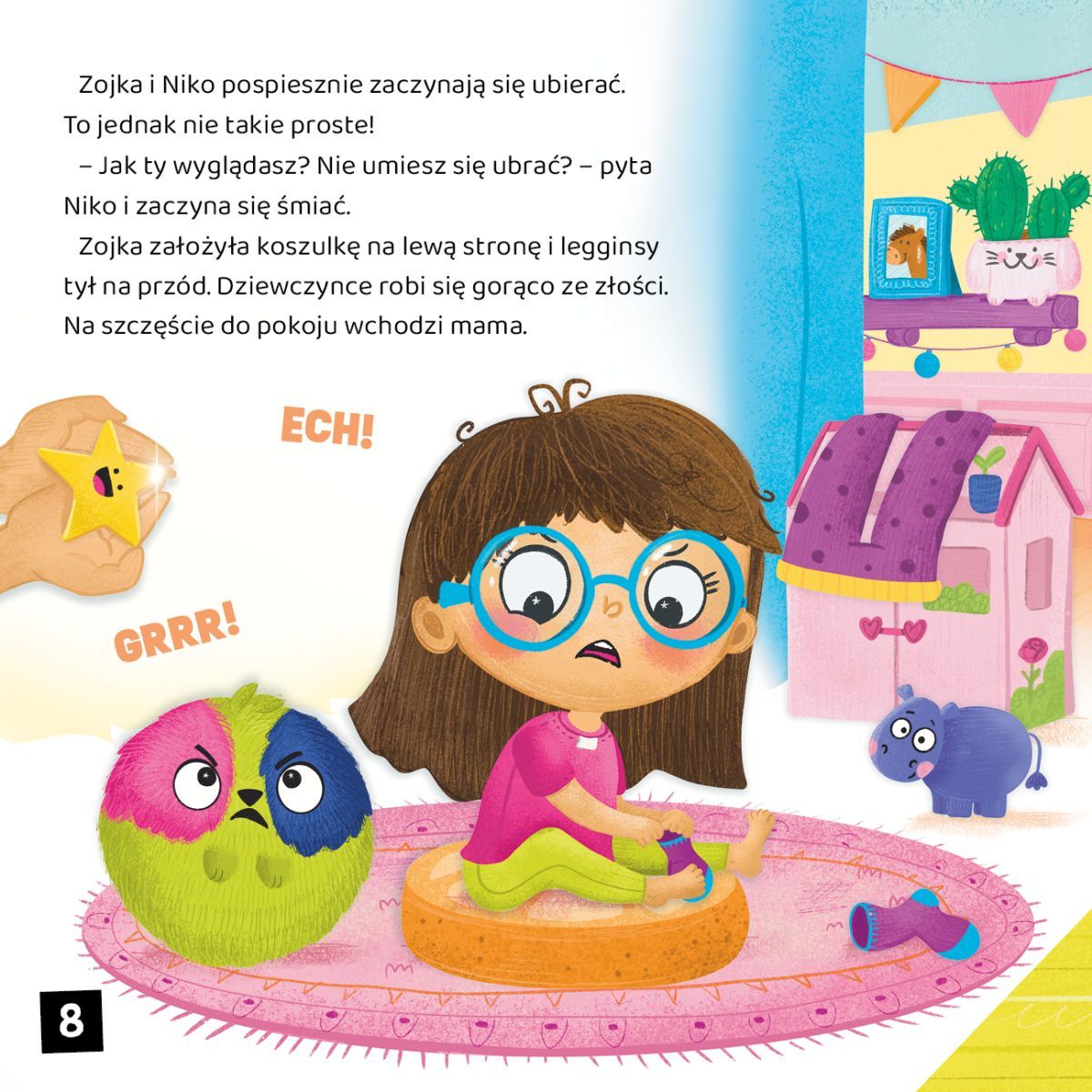 Książeczka edukacyjna Demart Zojka i Zu. Koktajl uczuć