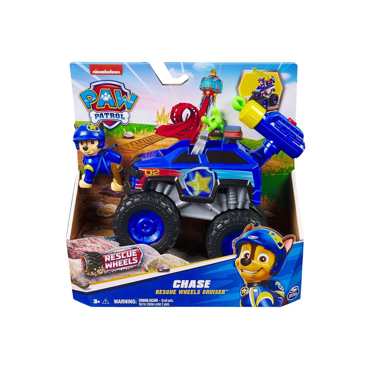 Samochód Spin Master Psi Patrol Rescue Wheels Monster Truck (6069372)