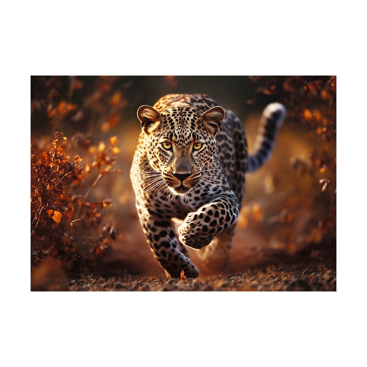 Puzzle Trefl Premium Plus Dziki Leopard 1000 el. (10818)