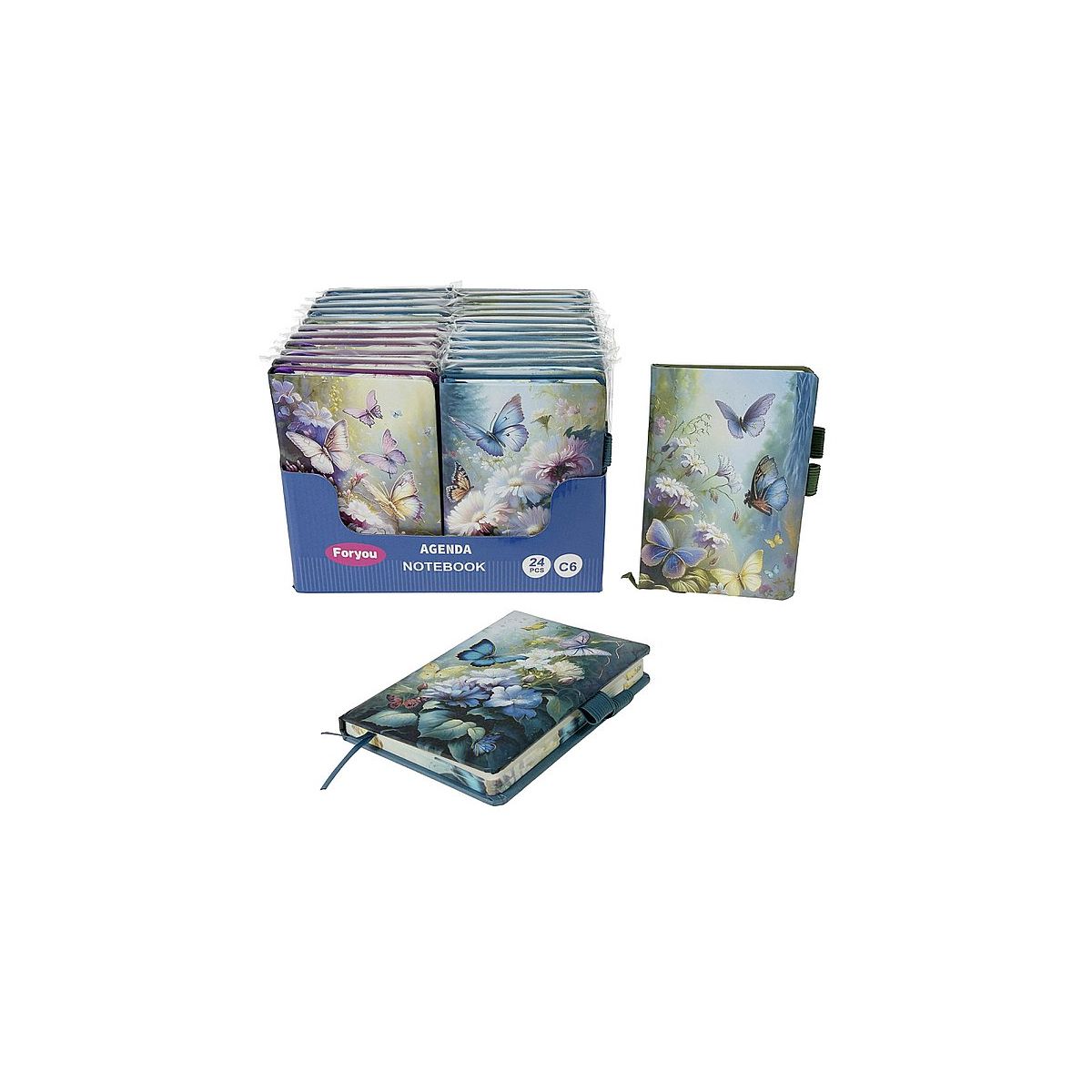 Notes mix motyle krata [mm:] 160x110 Adar (596924)