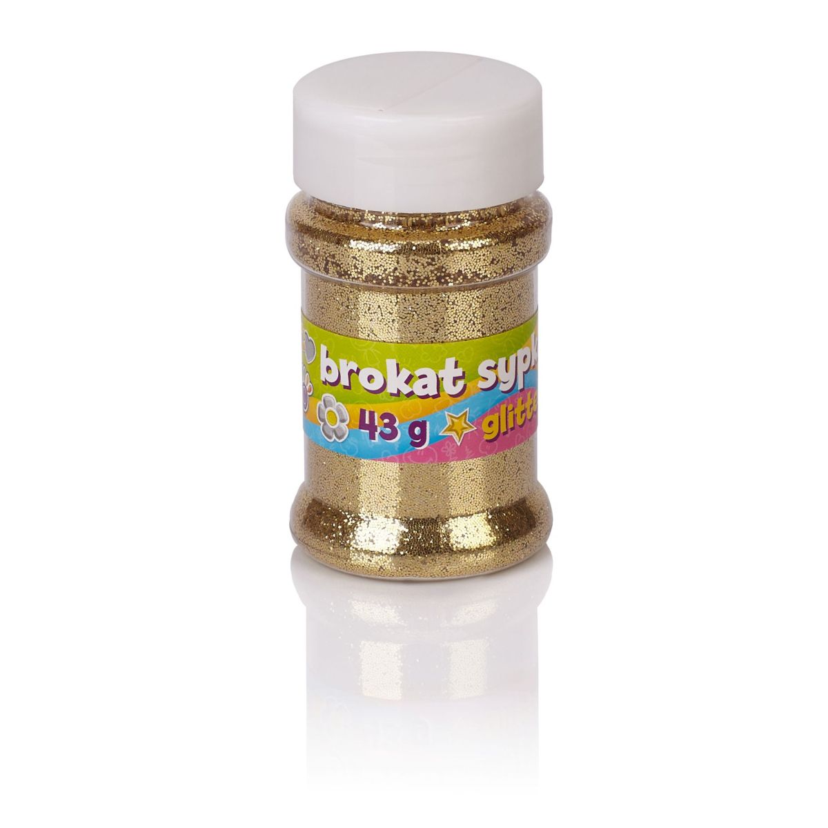 Brokat kolor: srebrno-złota 2 kolor. Astra Creativo (335117008)