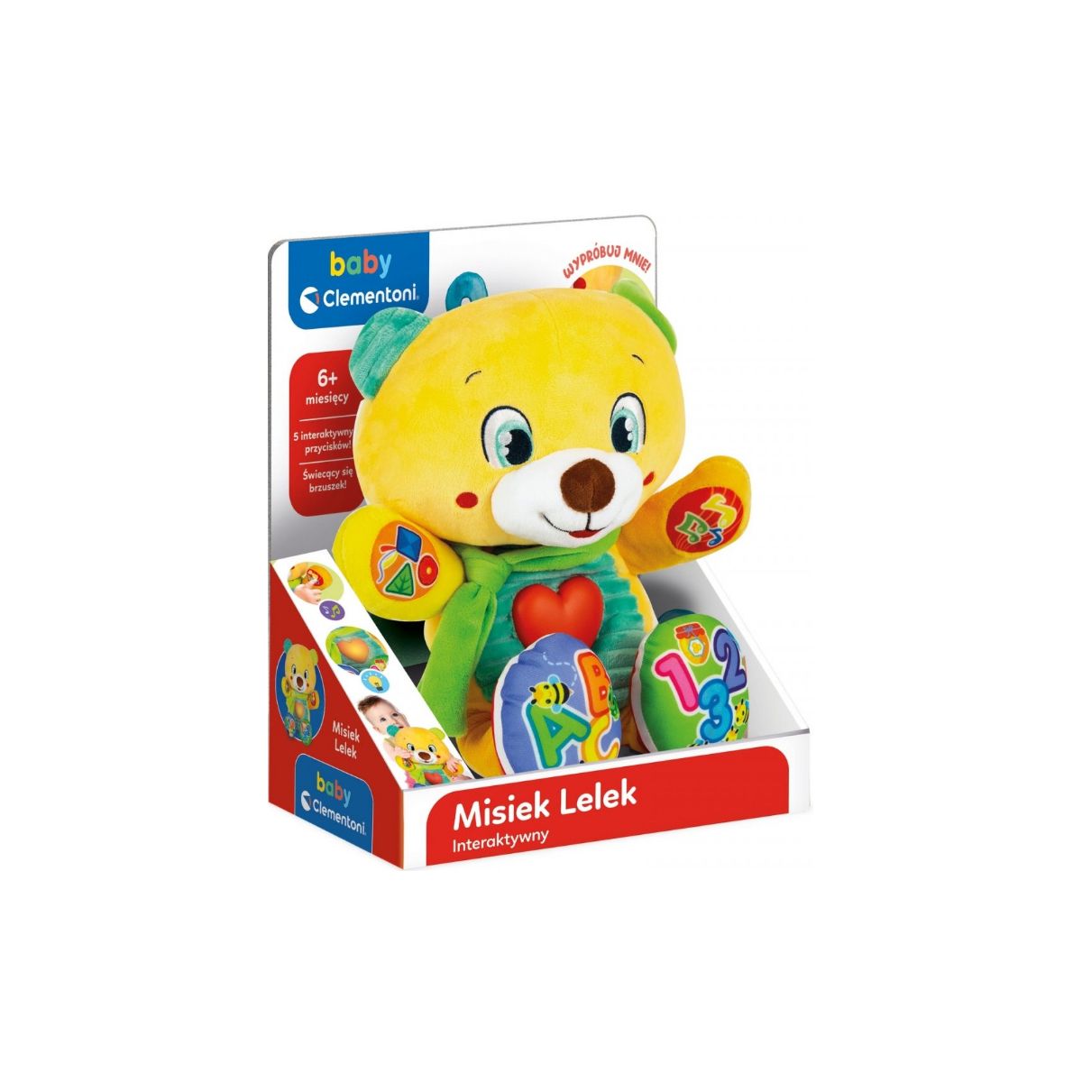 Pluszak interaktywny Miś Lelek Clementoni (50704)