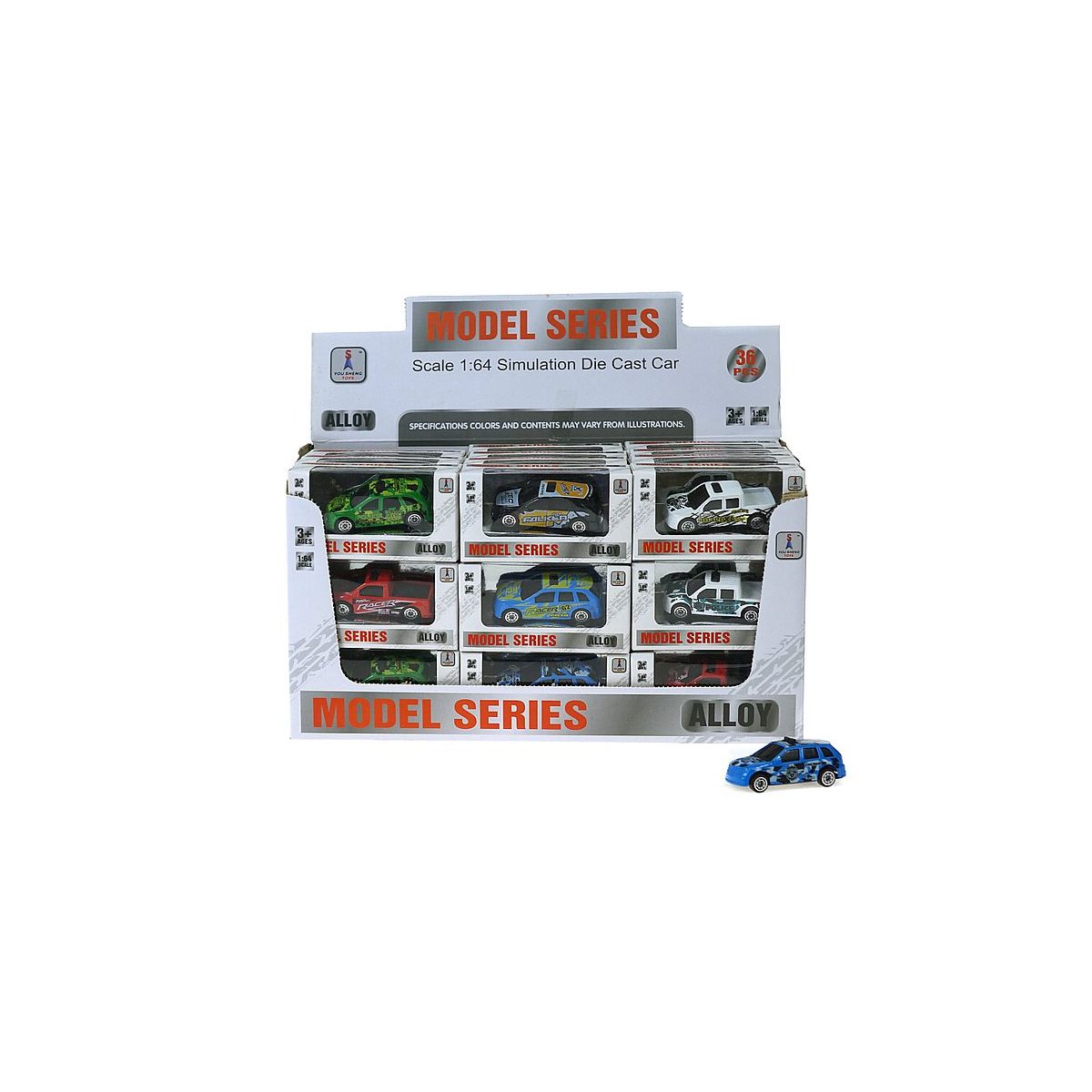 Samochód auto metalowe 1:64 Adar (575004)