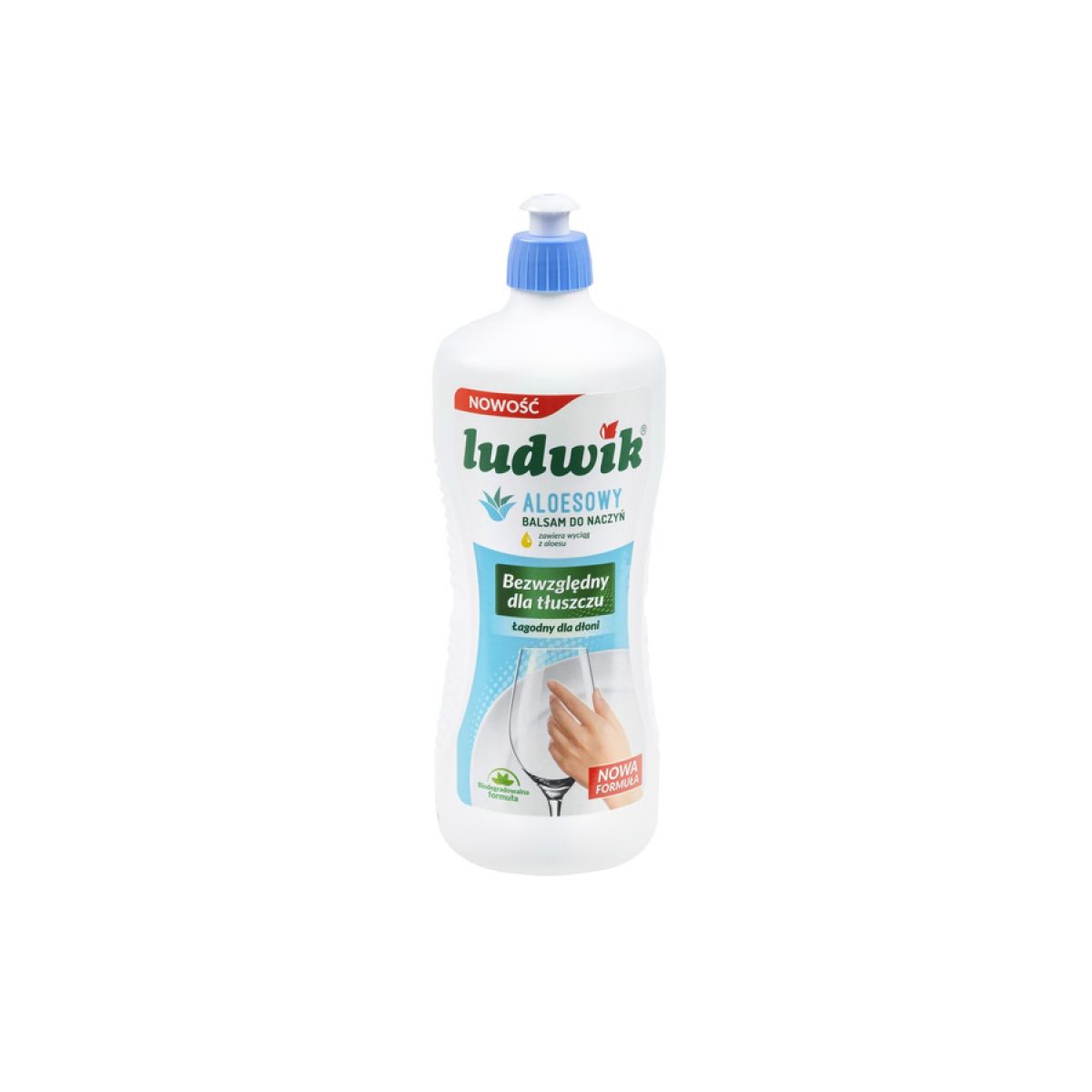 Płyn do naczyń Bal.Aloe 900ml Ludwik