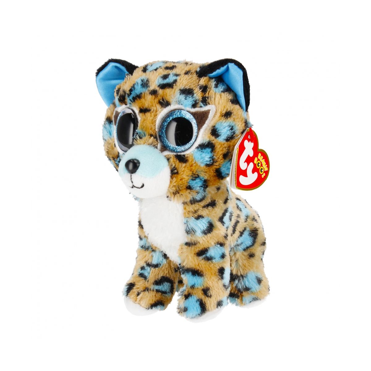 Pluszak Ty Beanie Boos Cobalt - niebieski lampart [mm:] 150 (TY36691)