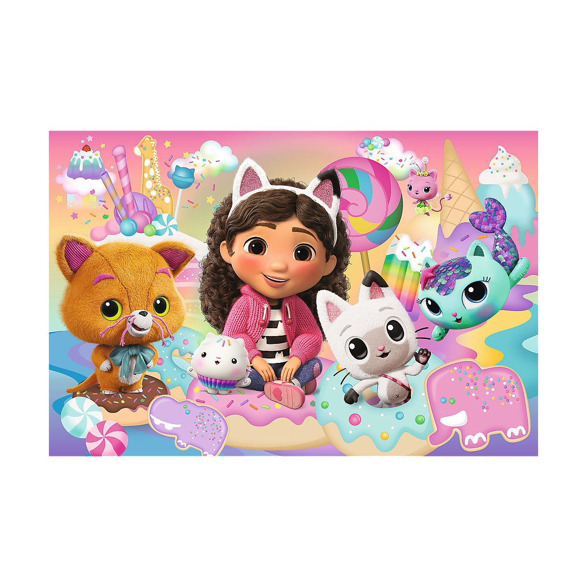 Puzzle Gabby Koci świat Gabby Trefl (14381)