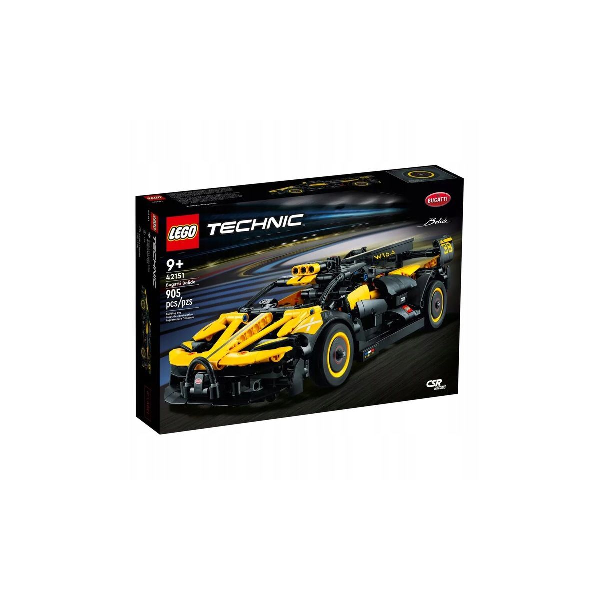 Klocki konstrukcyjne Lego Technic Bugatti Bolide Agile Blue (42151)