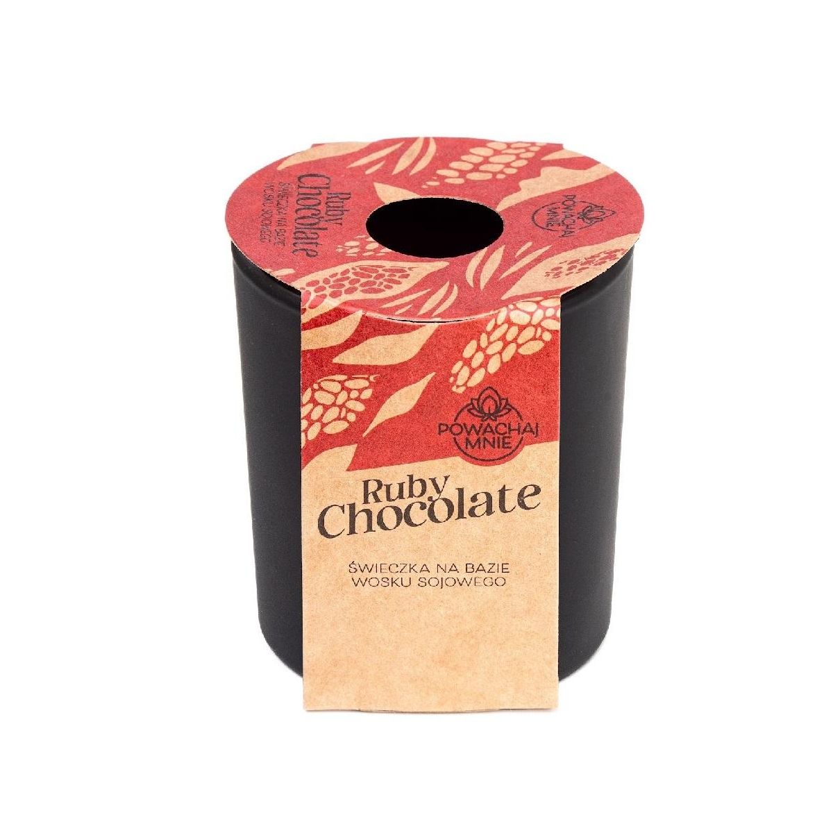 Świeczka ozdobna Pavoncella Powąchaj mnie Ruby Chocolate 130ml (5905711530882)